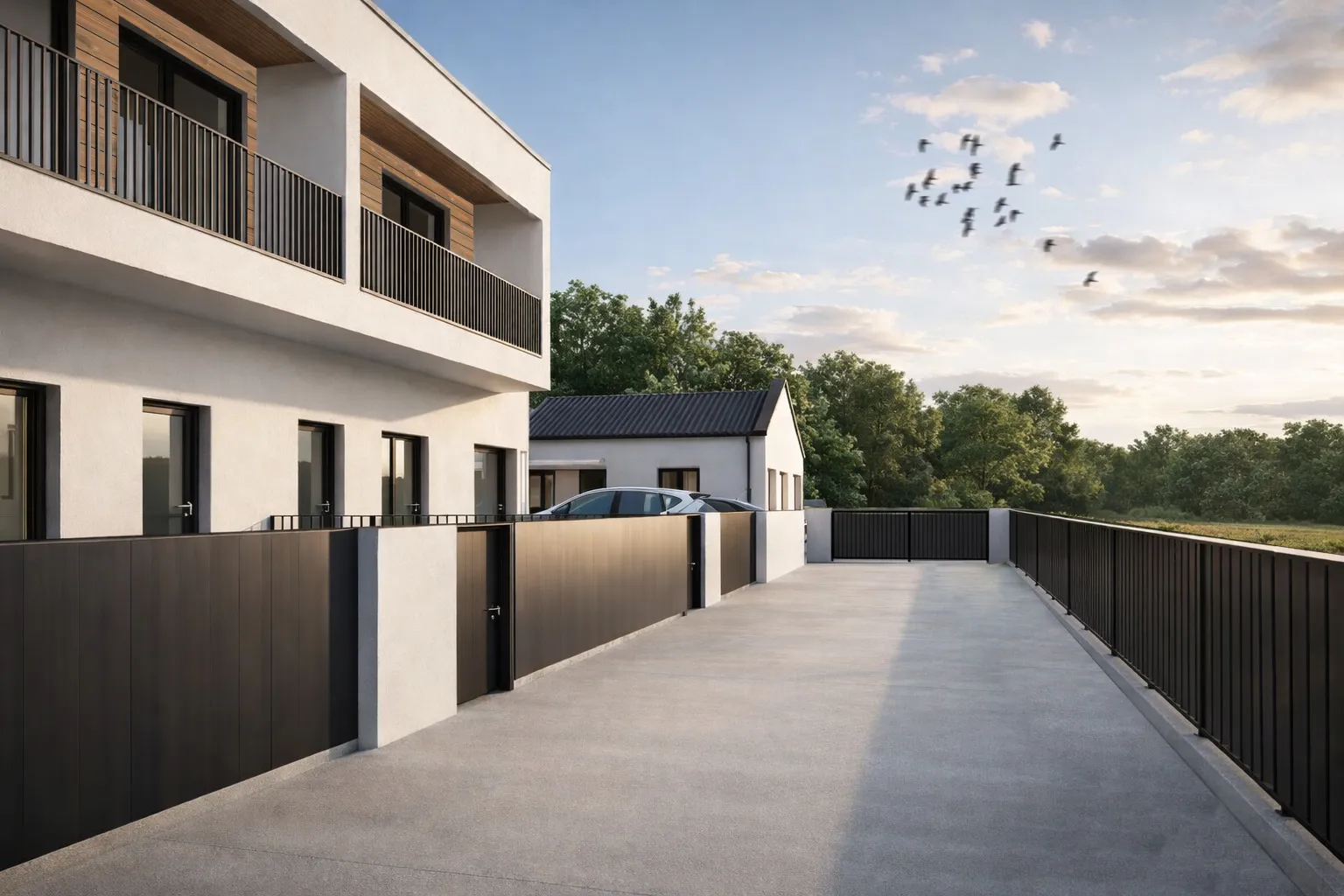 I girardini di Feletto Umberto – render della lottizzazione